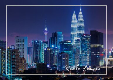 Postkarte Kuala Lumpur