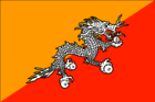 Flagge Bhutan