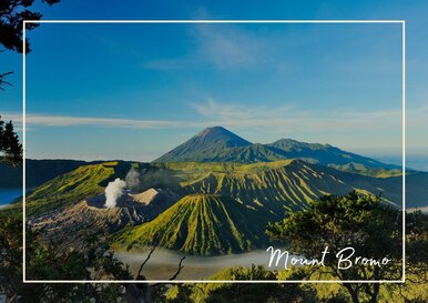 Postkarte Mount Bromo