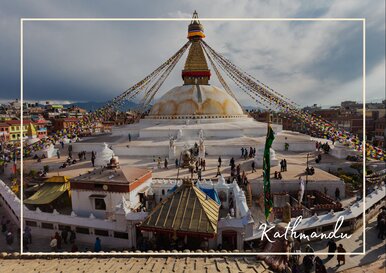 Postkarte Kathmandu