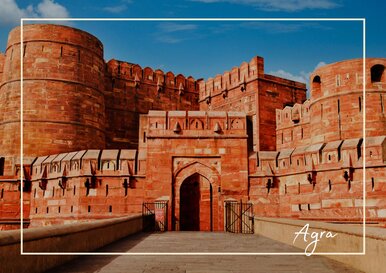 Postkarte Agra