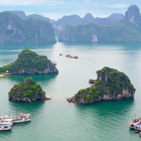 Königsstädte und Naturwunder Indochinas mit der Mekong Pearl