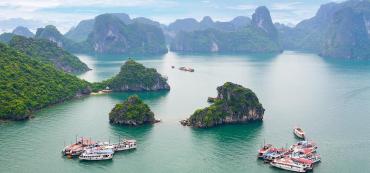 Königsstädte und Naturwunder Indochinas mit der Mekong Pearl
