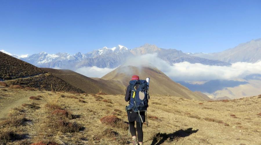 abseits der Hauptroute über Lupra nach Jomsom