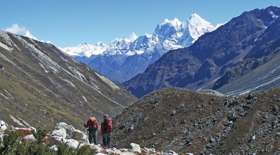 Abstieg in Richtung Namche Bazar