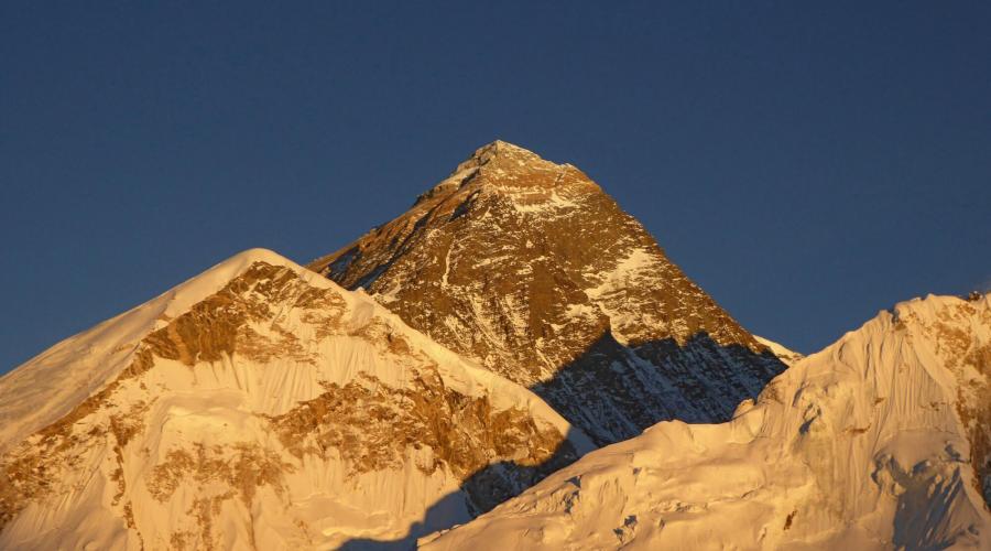 Blick vom Kala Pattar auf den Mount Everest
