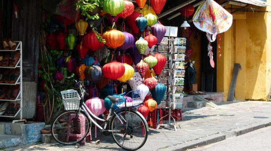Bunte Lampions in Hoi An