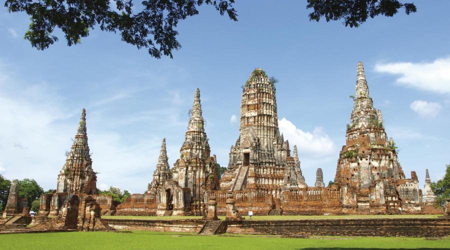 Chaiwattanaram-Tempel in Ayutthaya