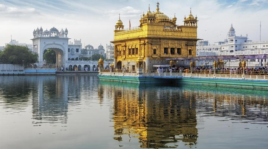 Der goldene Tempel in Amritsar