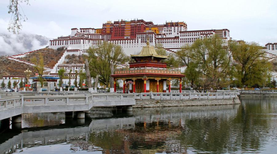 Der Potala, das Wahrzeichen von Lhasa
