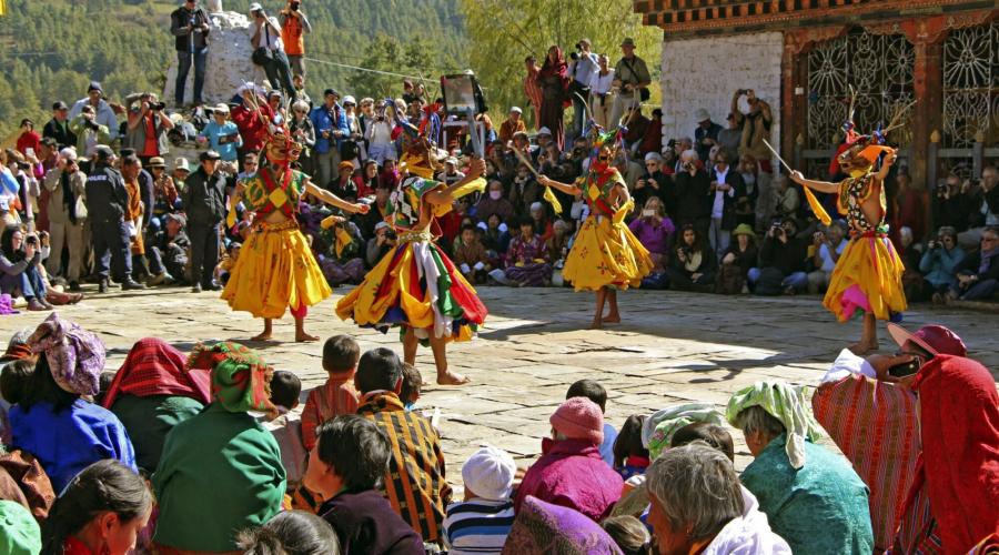 Festival in Bumthang