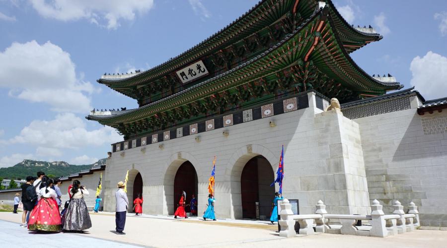 Gyeongbokgung Palast in Seoul