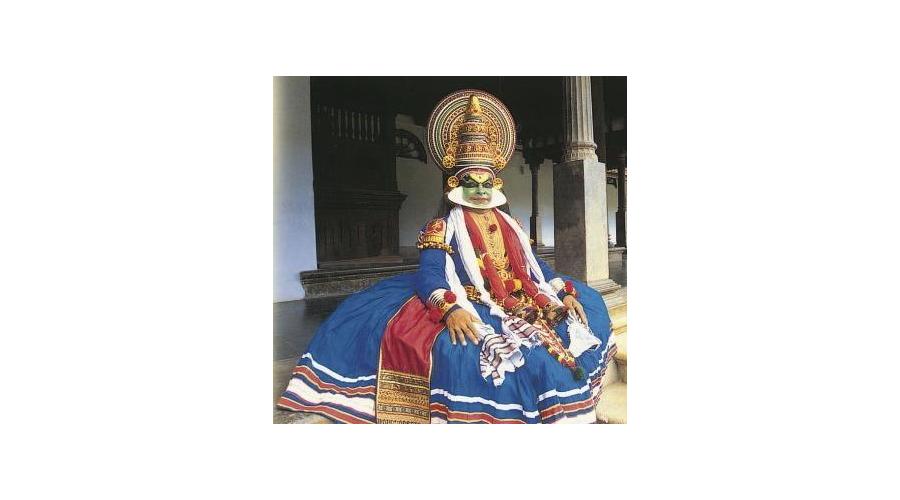 Kathakali-Tänzer, Cochin/Kerala