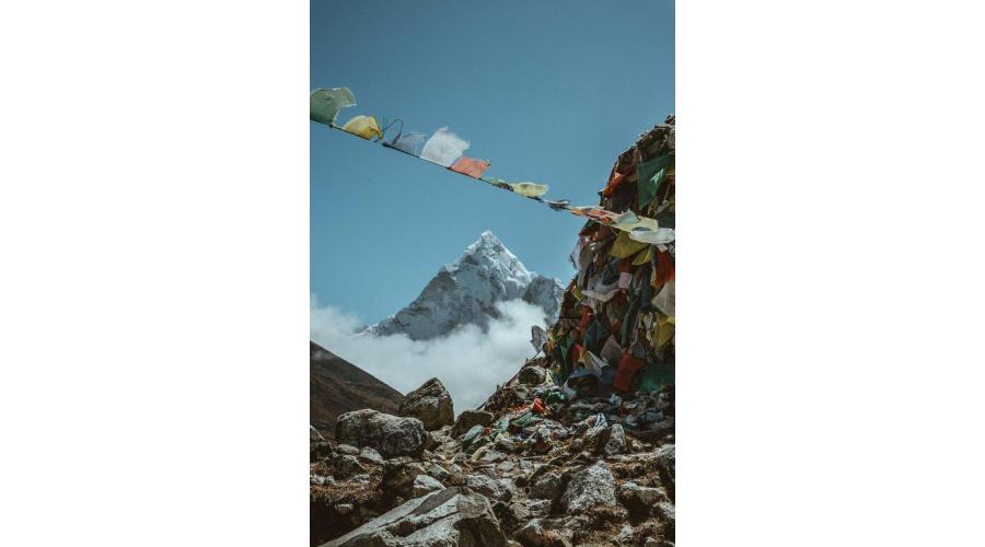 Mount Everest Fahnen
