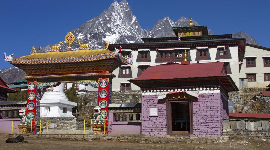 Sherpa-Kloster von Tengboche (3860 m)