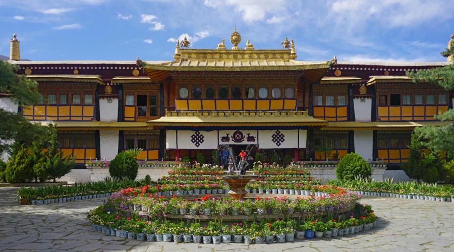 Sommerpalast Norbulingka in Lhasa