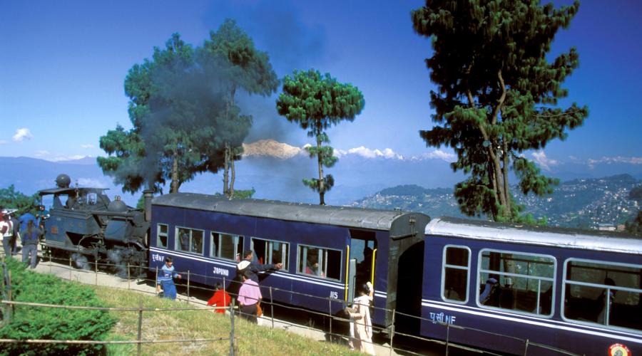 Toy Train in Darjeeling