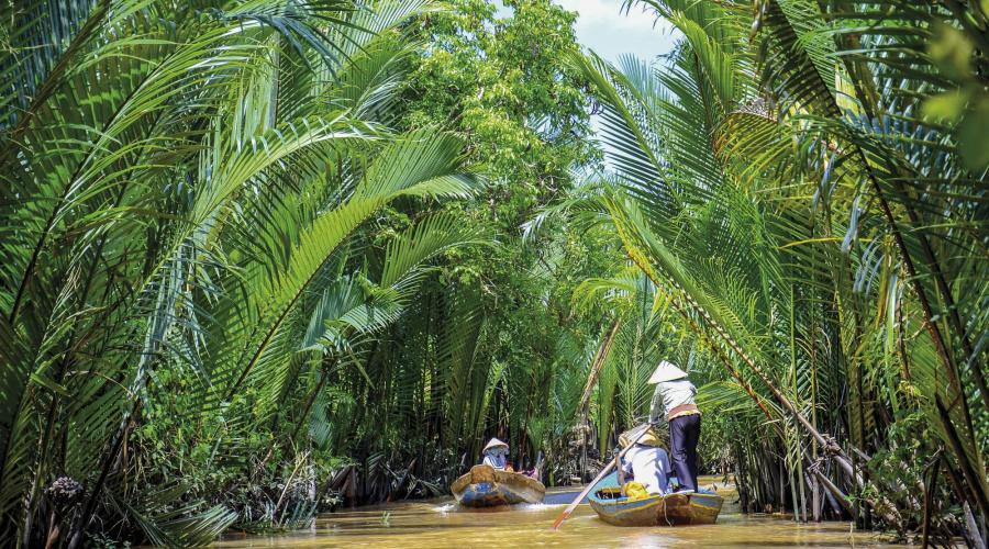 Unterwegs im Mekong-Delta