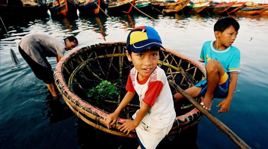 Vietnamesische Kinder