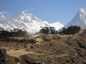 Mount Everest im Khumbu Gebiet