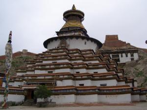 Stupa des Pelkhor Chöde Klosters 